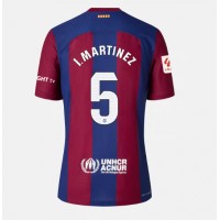 Barcelona Inigo Martinez #5 Domaci Dres za Ženska 2023-24 Kratak Rukav